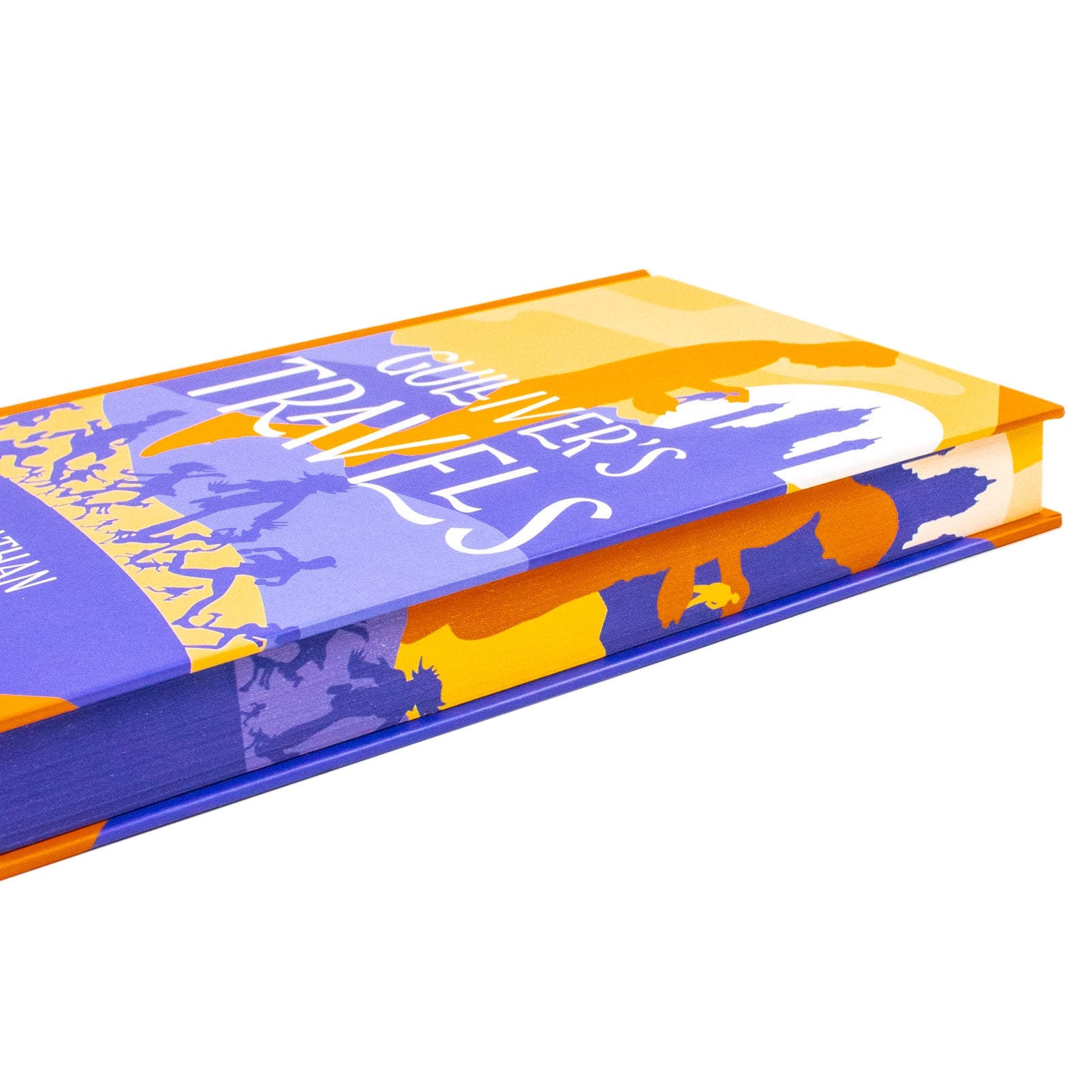The Gulliver's Travels Book By Jonathan Swift | Classics Sprayed Edge Deluxe Hardcover Edition