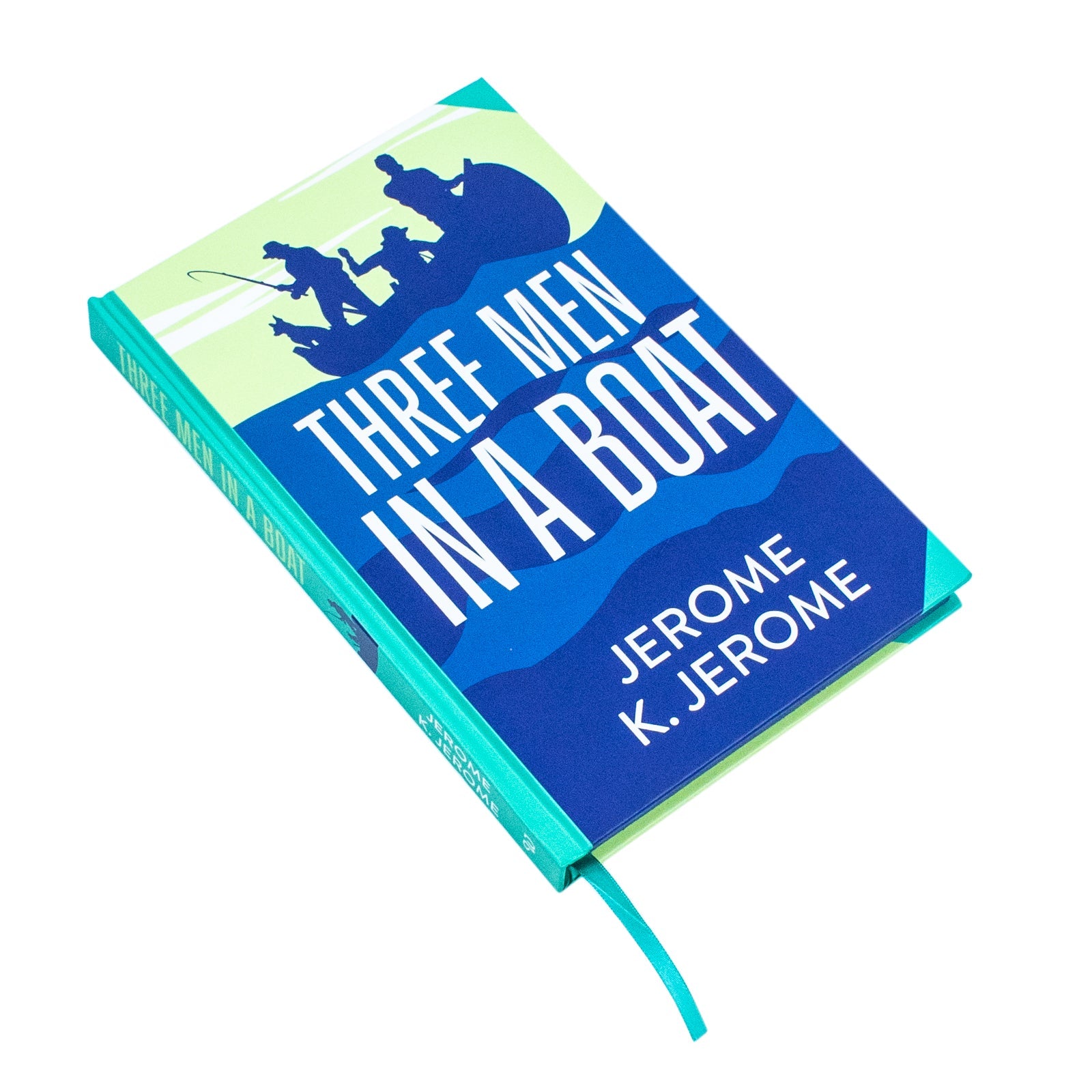 Three Men in a Boat Book by Jerome K. Jerome – A Hilarious Journey of Friendship, Misadventure, and British Wit | Classics Sprayed Edge Deluxe Hardcover Edition