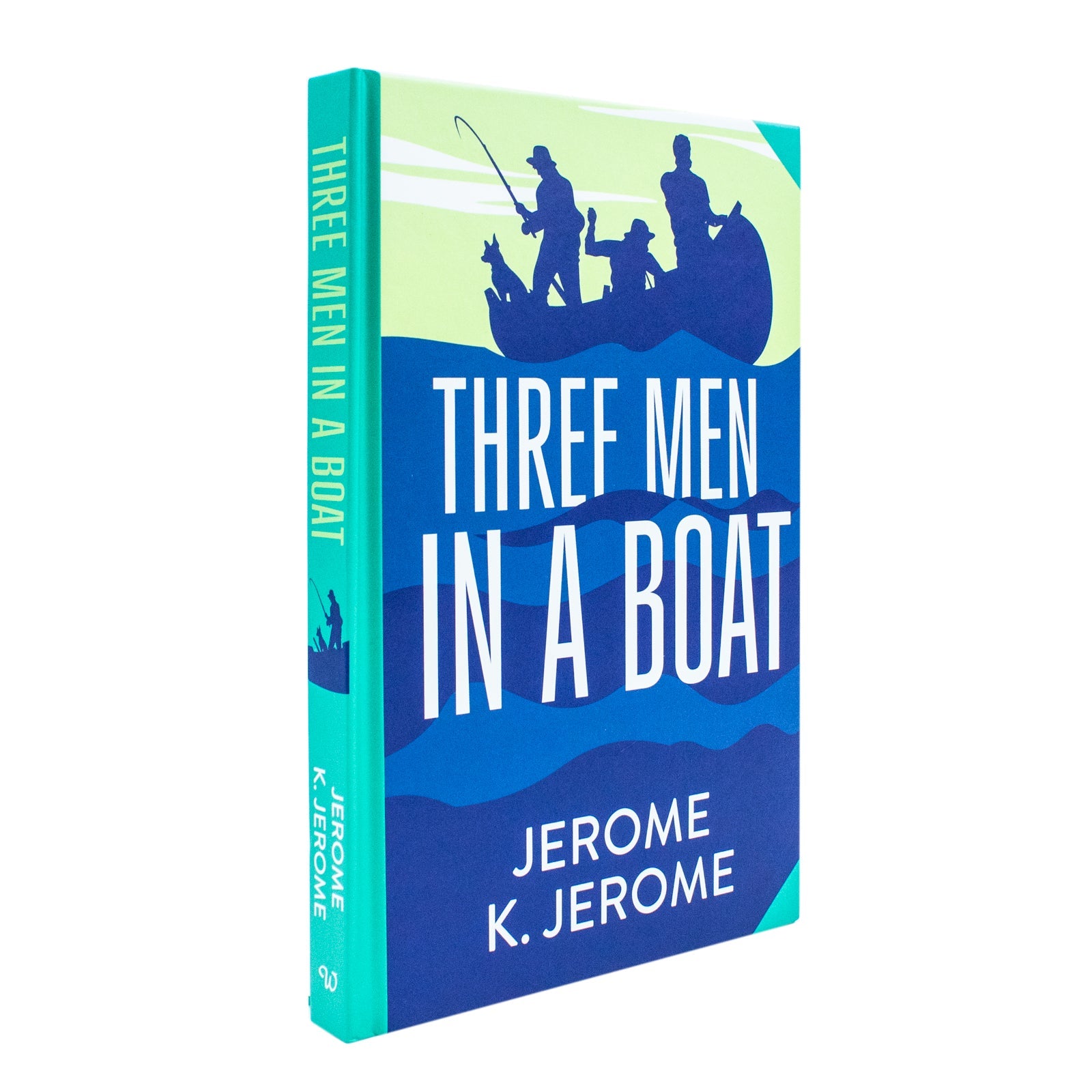 Three Men in a Boat Book by Jerome K. Jerome – A Hilarious Journey of Friendship, Misadventure, and British Wit | Classics Sprayed Edge Deluxe Hardcover Edition