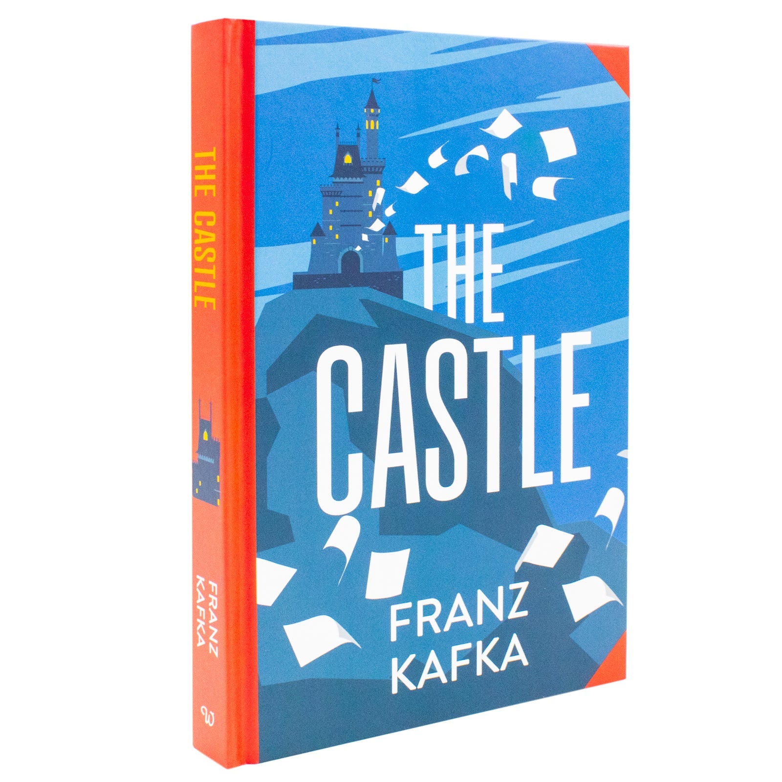 The Castle Book By Franz Kafka | Classics Sprayed Edge Deluxe Hardcover Edition