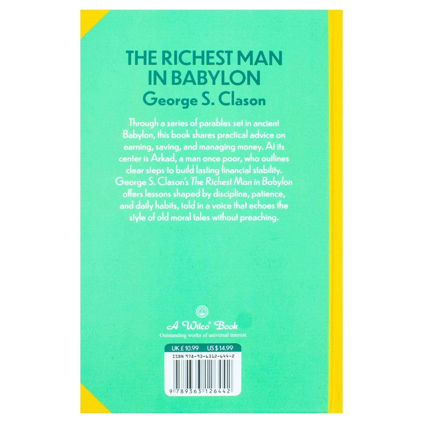 The Richest Man in Babylon Book by George S. Clason | Sprayed Edge Deluxe Hardcover Edition – Timeless Wisdom for Wealth and Success