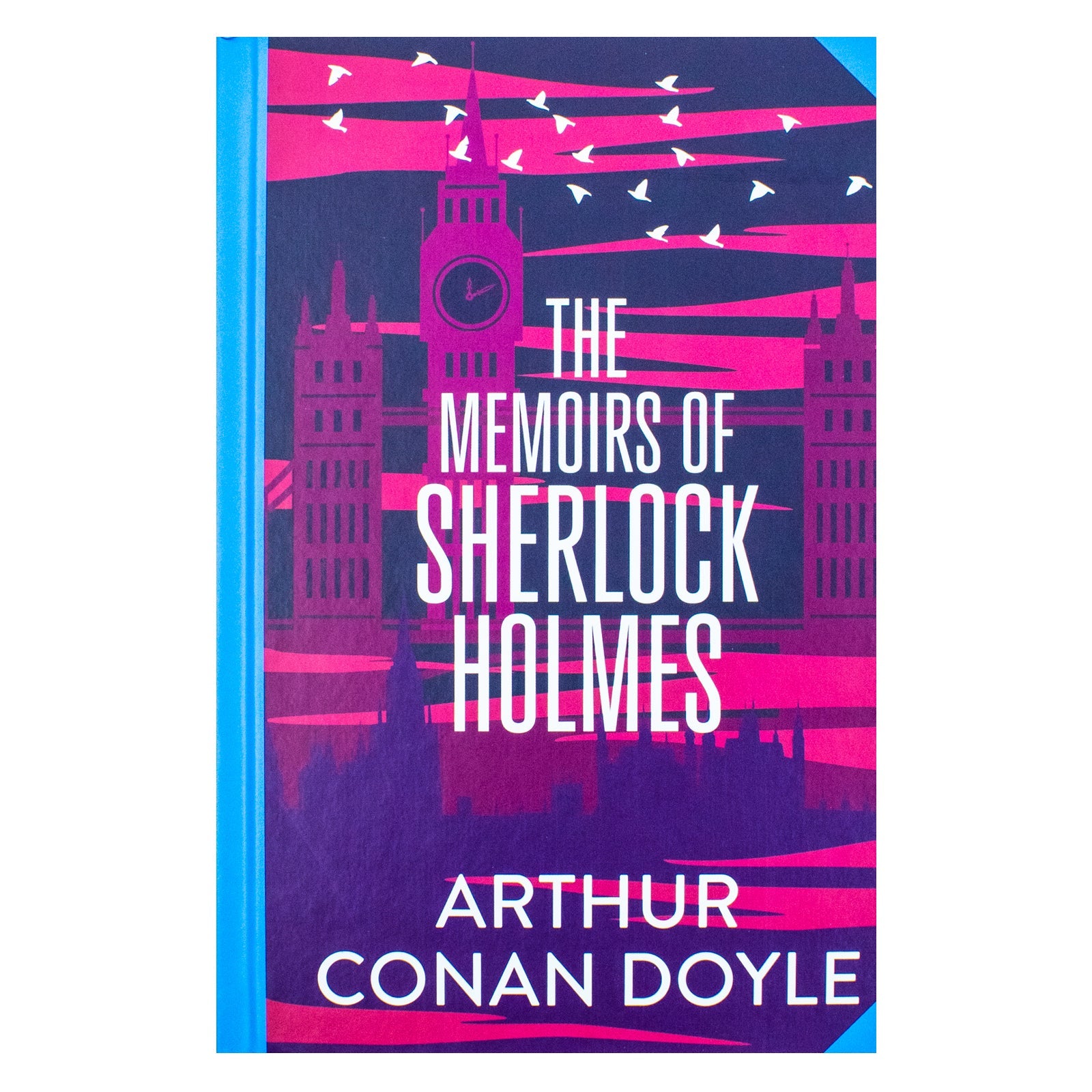 The Memoirs of Sherlock Holmes Book by Arthur Conan Doyle | Sprayed Edge Deluxe Hardcover Edition – The Master Detective Returns in Twelve Brilliant Cases