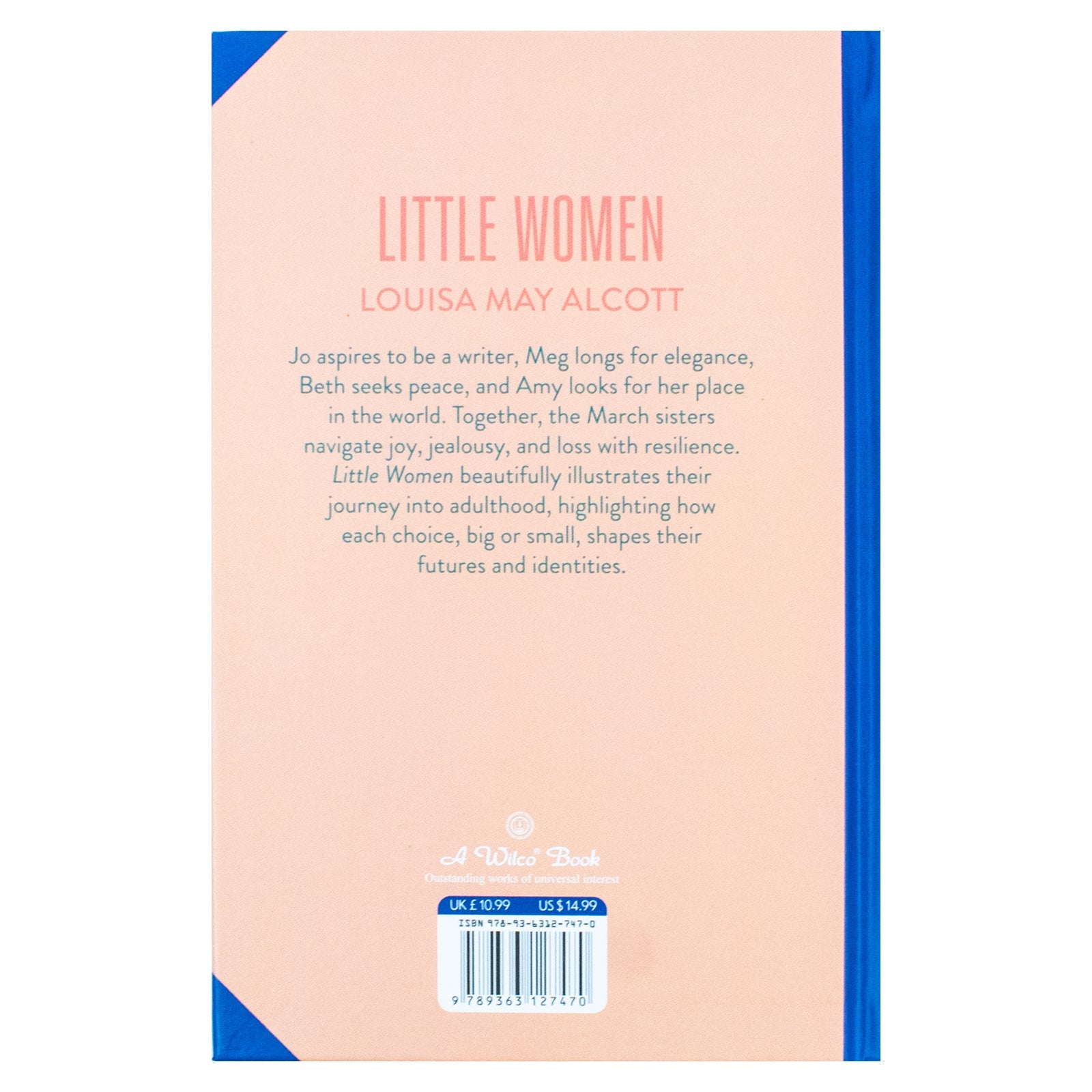 Little Women Book by Louisa May Alcott –  Classics Sprayed Edge Deluxe Hardcover Edition