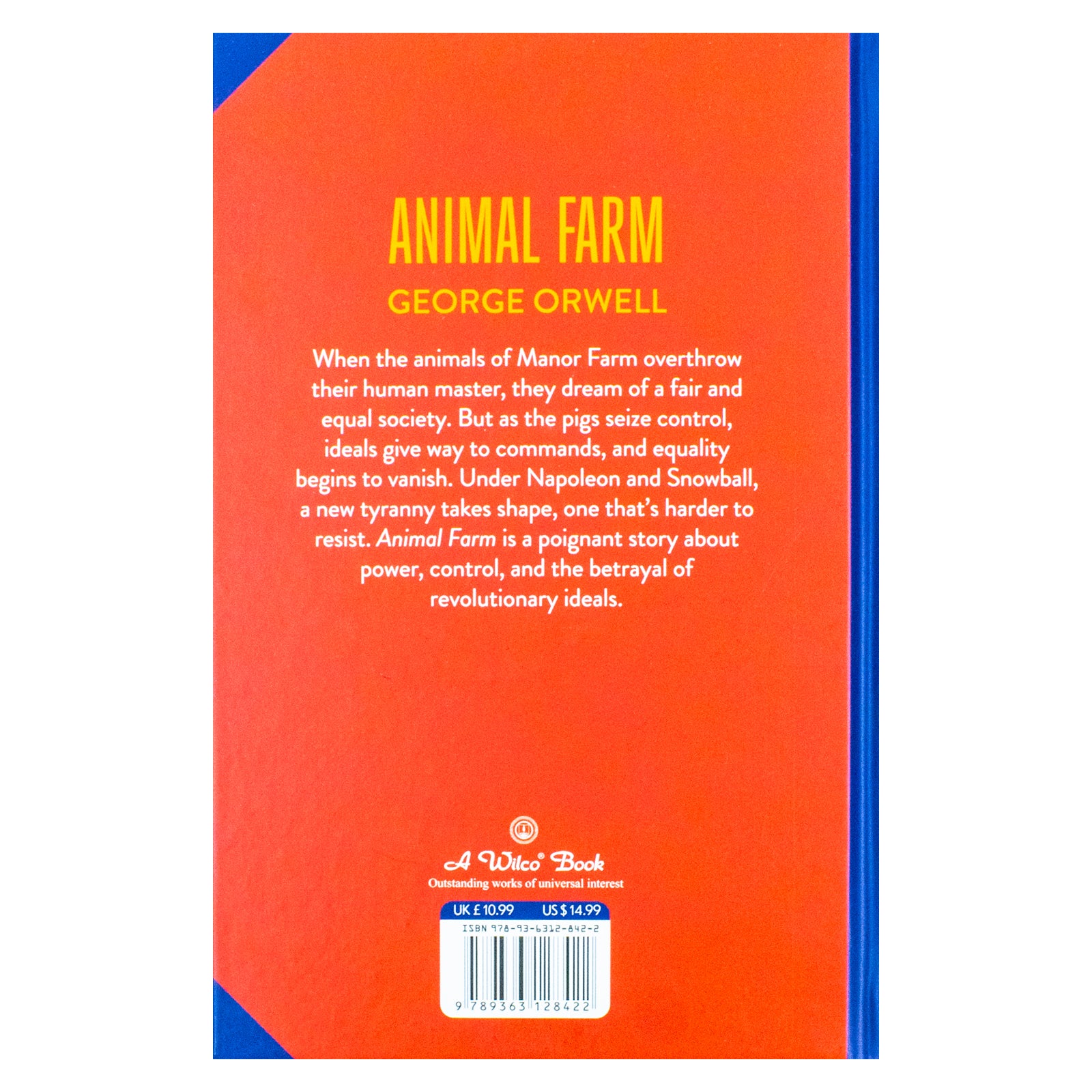 Animal Farm by George Orwell (Deluxe Hardback Sprayed Edge Edition)