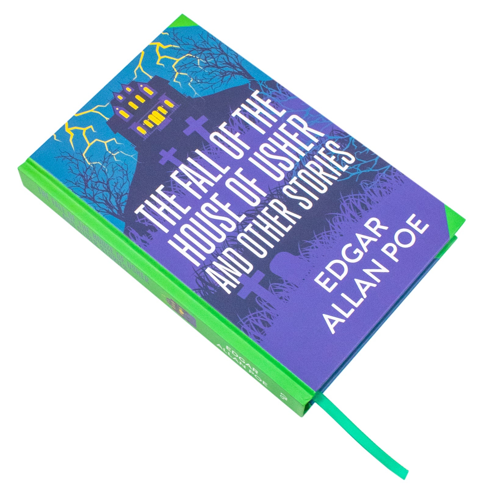 The Fall Of The House Of Usher And Other Stories Book By Edgar Allan Poe | Classics Sprayed Edge Deluxe Hardcover Edition