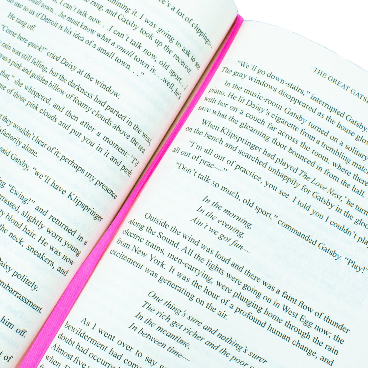 The Great Gatsby Book by F. Scott Fitzgerald (Deluxe Hardback Sprayed Edge Edition)