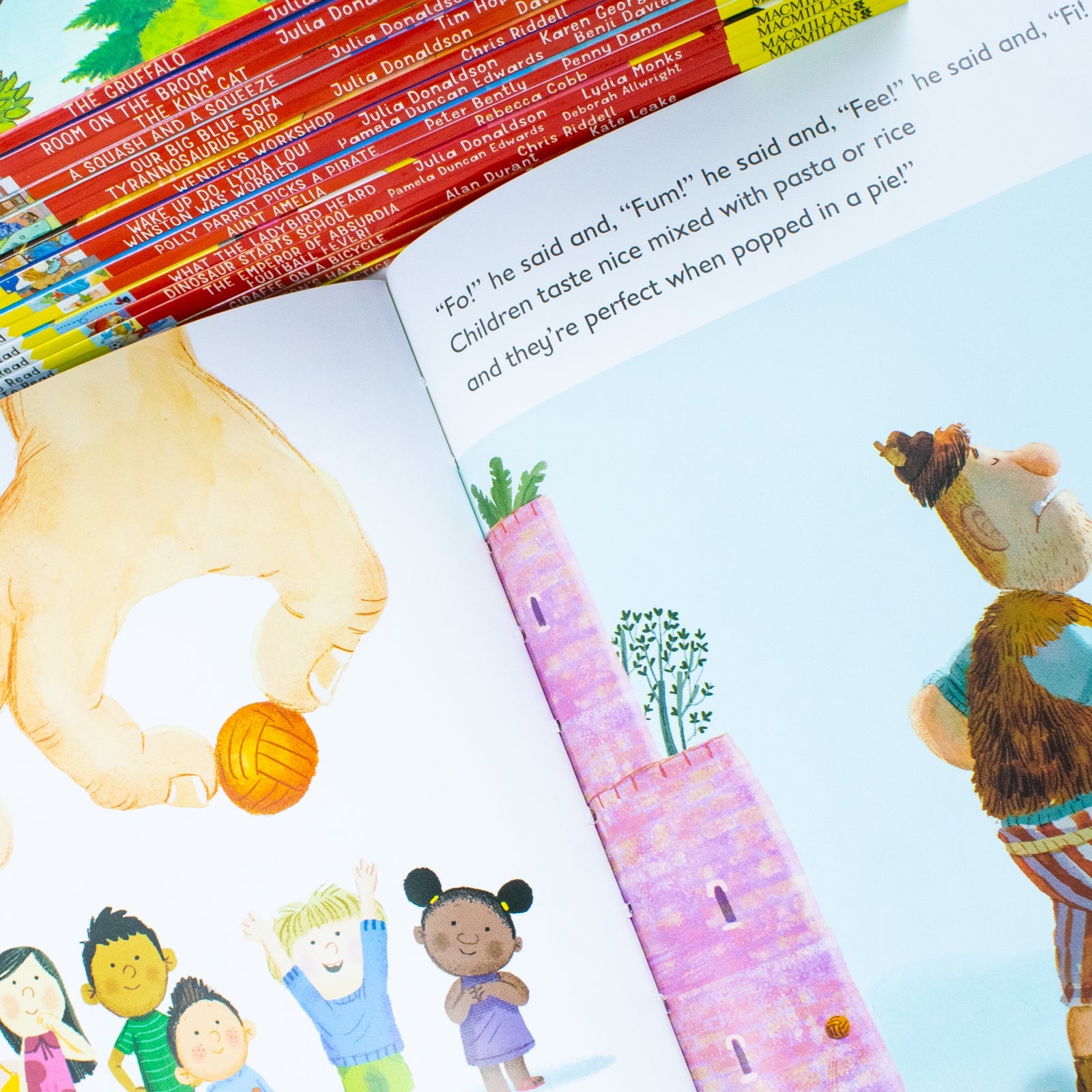 Julia Donaldson 20 Book Collection – The Gruffalo, Room on the Broom & More | Illustrated Kids Storybooks, Paperback, Age 3+, Read Aloud Fun