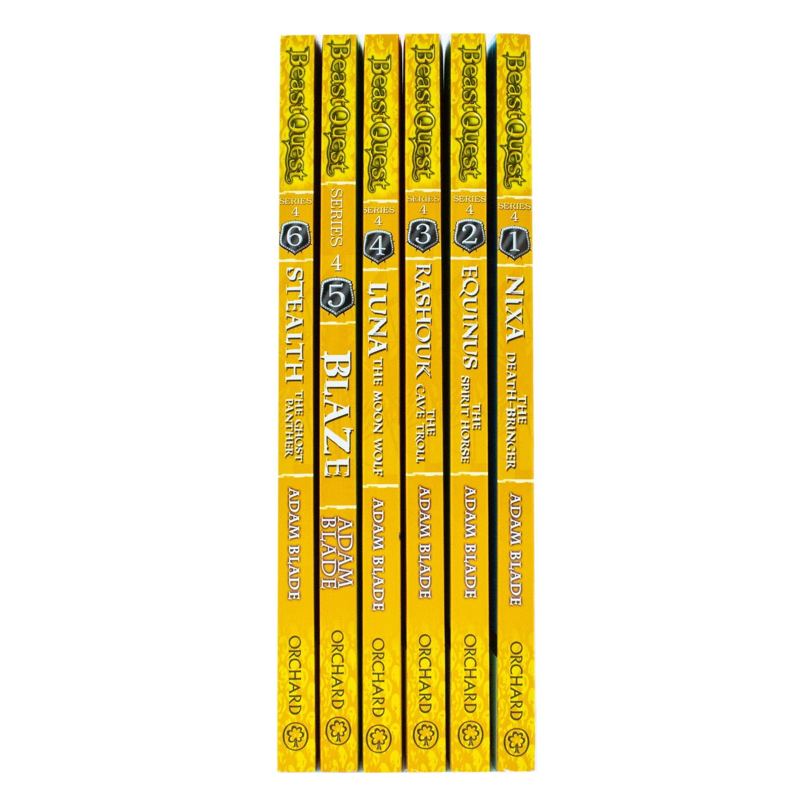 Beast Quest (Series 4) 6 Books Set Collection by Adam Blade | Kids Fantasy Adventure, Children's Literature, Popular Series for Young Readers