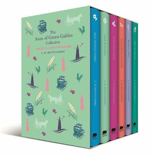 The Anne of Green Gables 6-Book Box Set Collection – Classic Children's Literature by L.M. Montgomery | Timeless Fiction, Adventure & Friendship