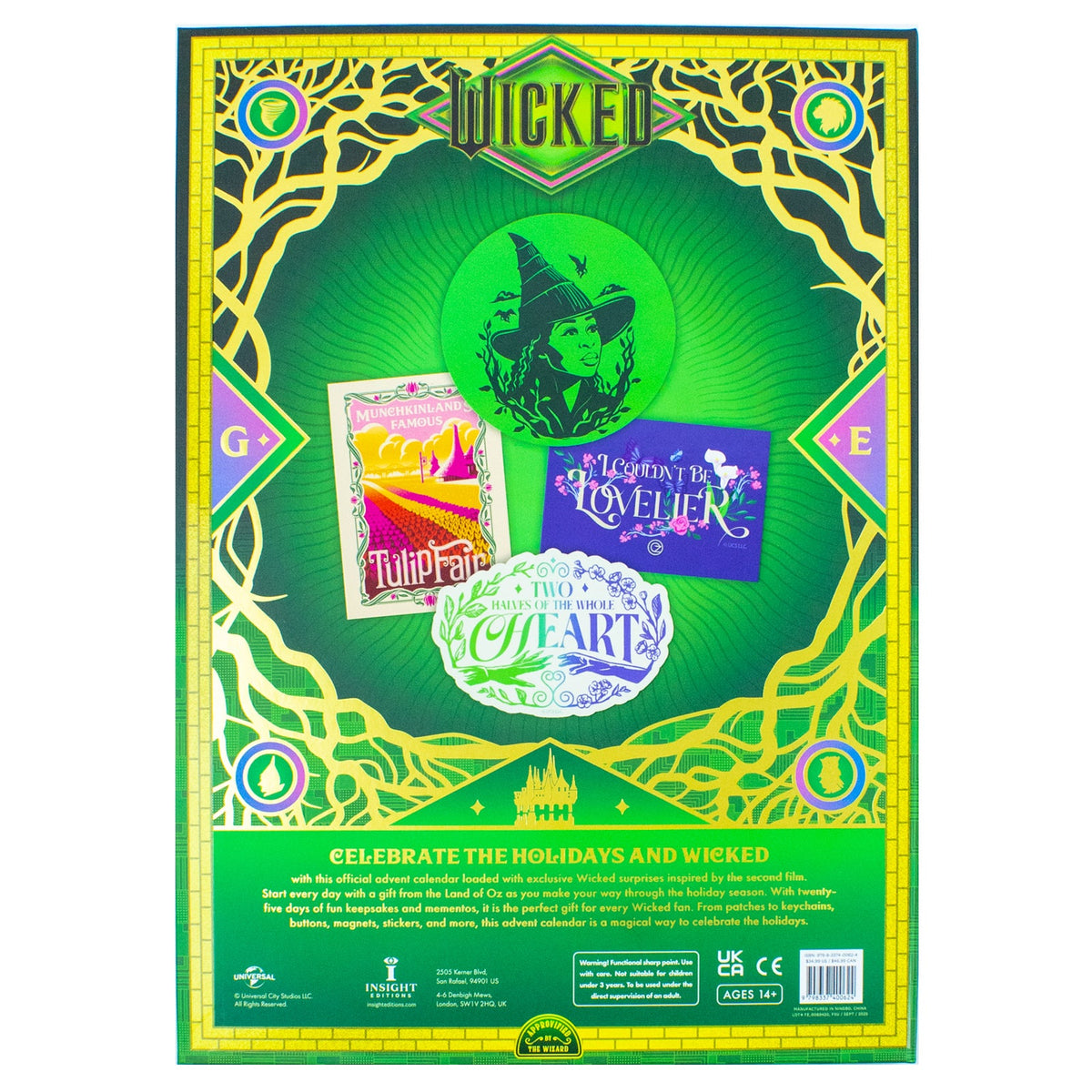 Wicked For Good: The Official Advent Calendar [Pocket Advent 2025]: 25 Days of Surprises