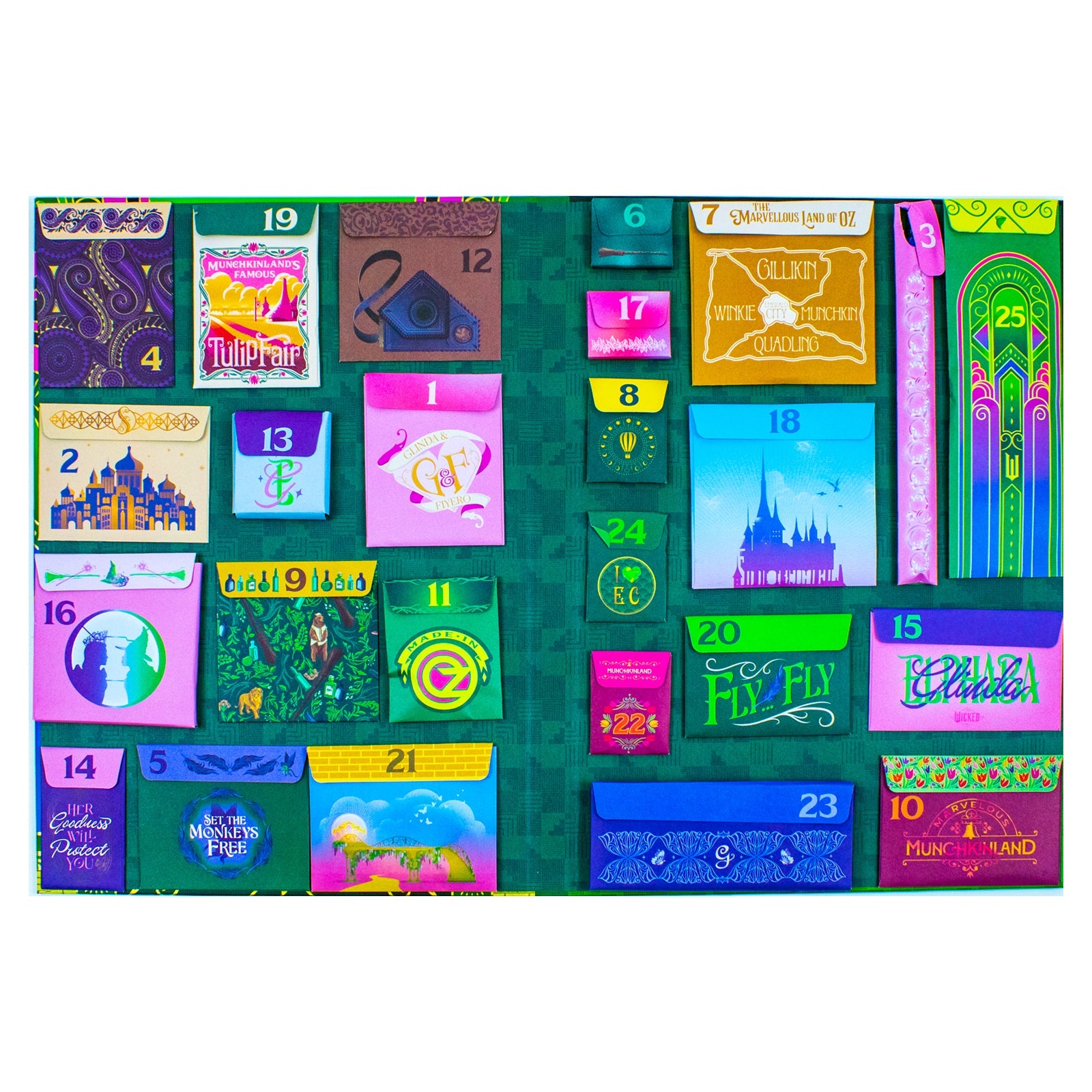 Wicked For Good: The Official Advent Calendar [Pocket Advent 2025]: 25 Days of Surprises