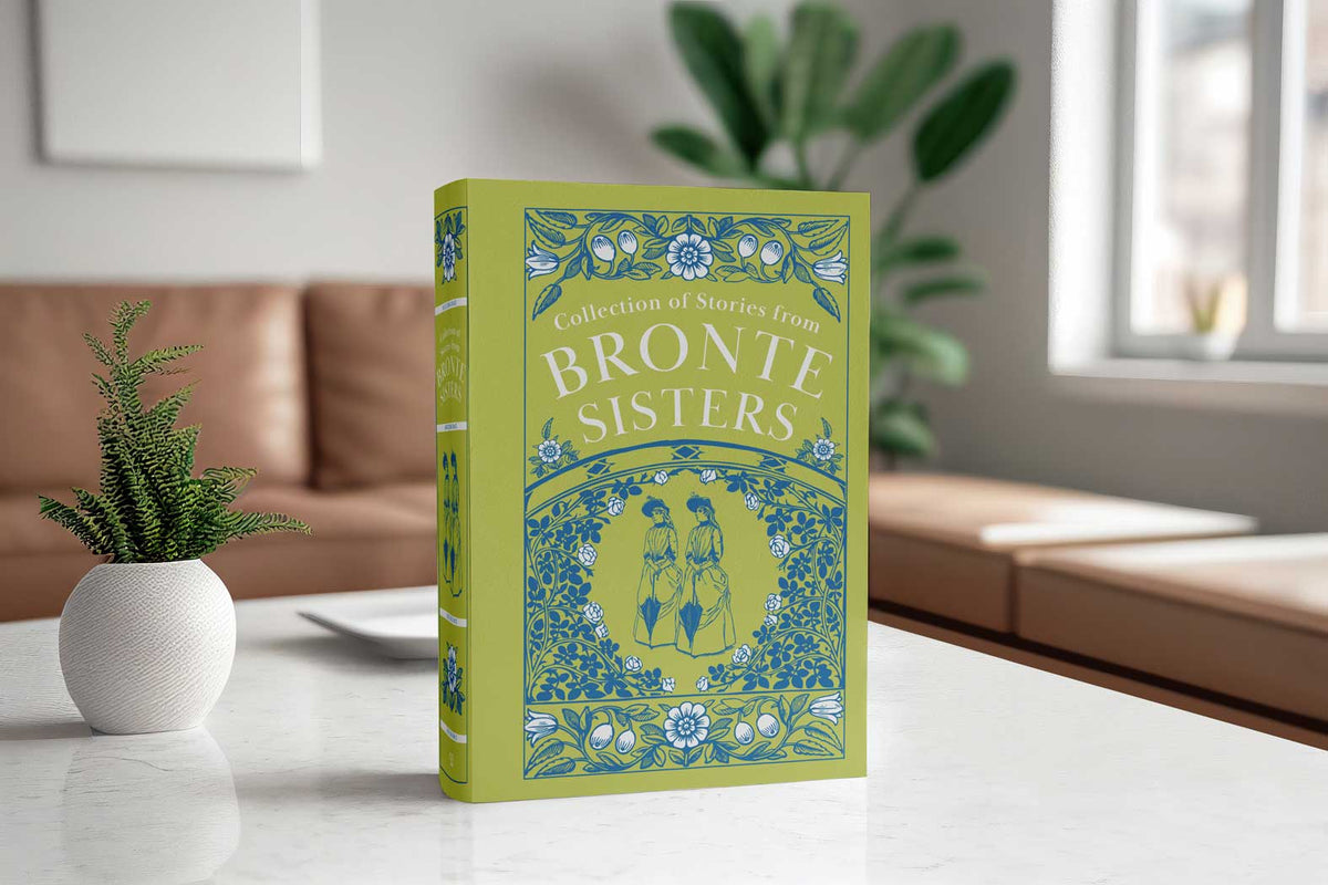 Collection Of Stories From the Bronte Sisters Wuthering Heights Leather Bound