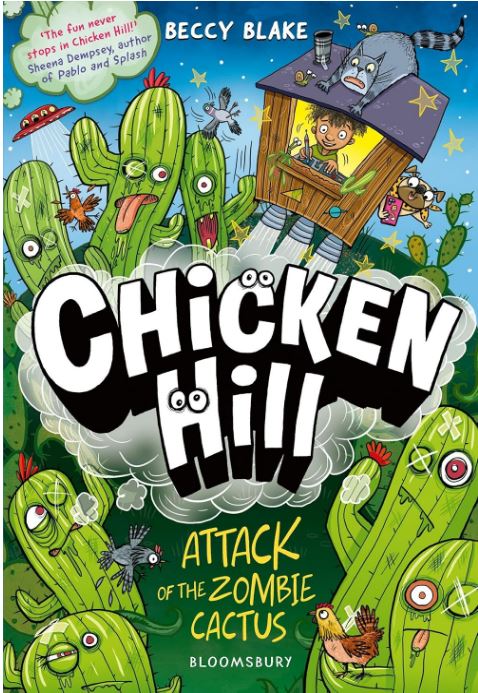 Chicken Hill 2 Books Collection Set by Beccy Blake – Attack of the Zombie Cactus & Frozen Squirrel Rescue Mission | Paperback