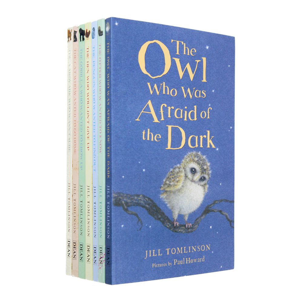 Jill Tomlinson Collection 7 Book Set – Includes The Owl Who Was Afraid of the Dark | Fun & Educational Children's Stories for Young Readers & Bedtime