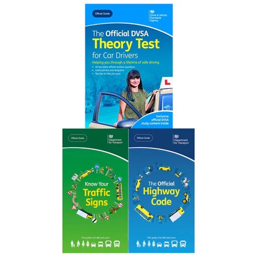 DVSA Driving Theory Learning Bundle – 3 Book Set (2025 Edition)