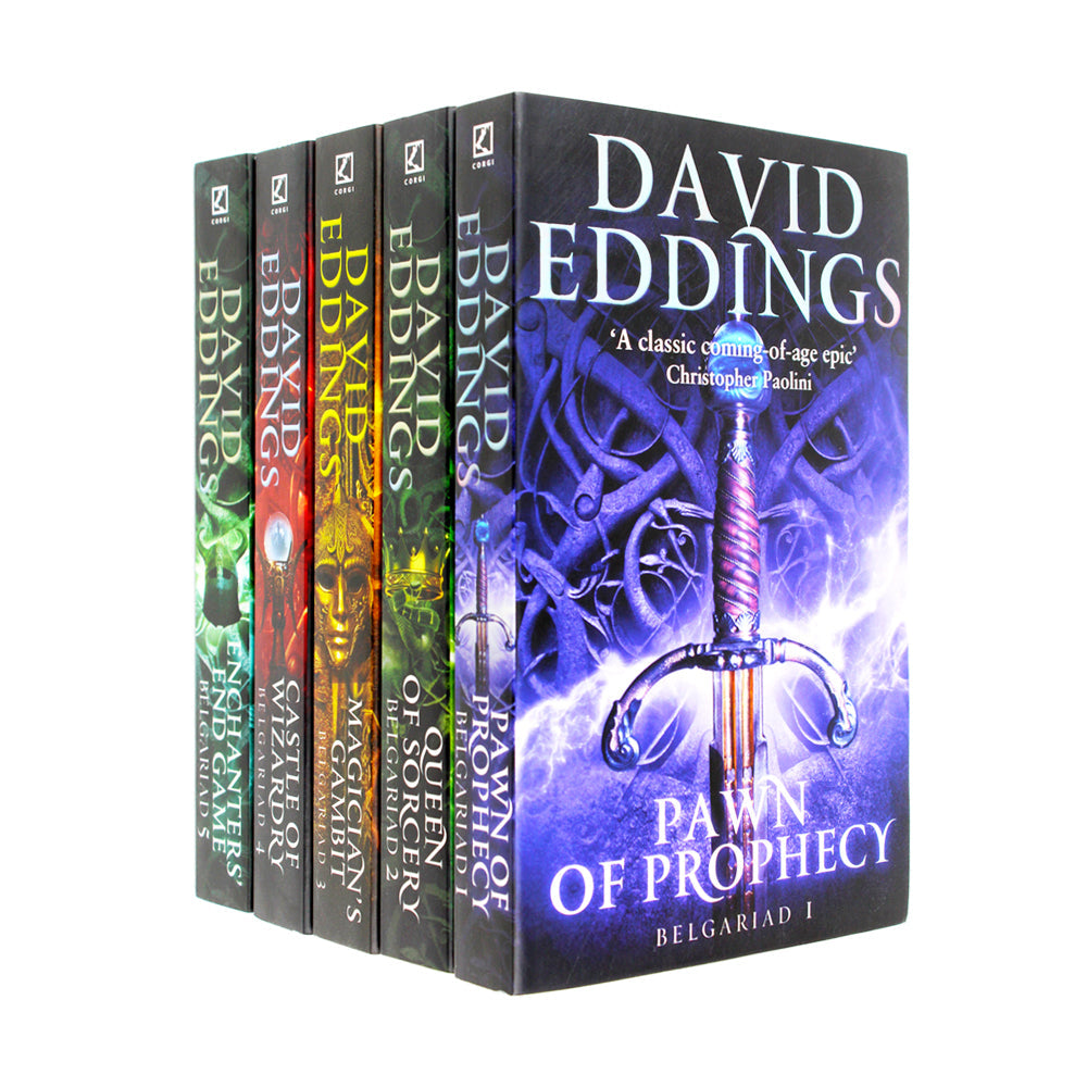 The Belgariad Series 5 Books Collection Set by David Eddings | Epic Fantasy, Magic, Adventure, Classic Fiction, Heroes, Quests, Kingdom Saga