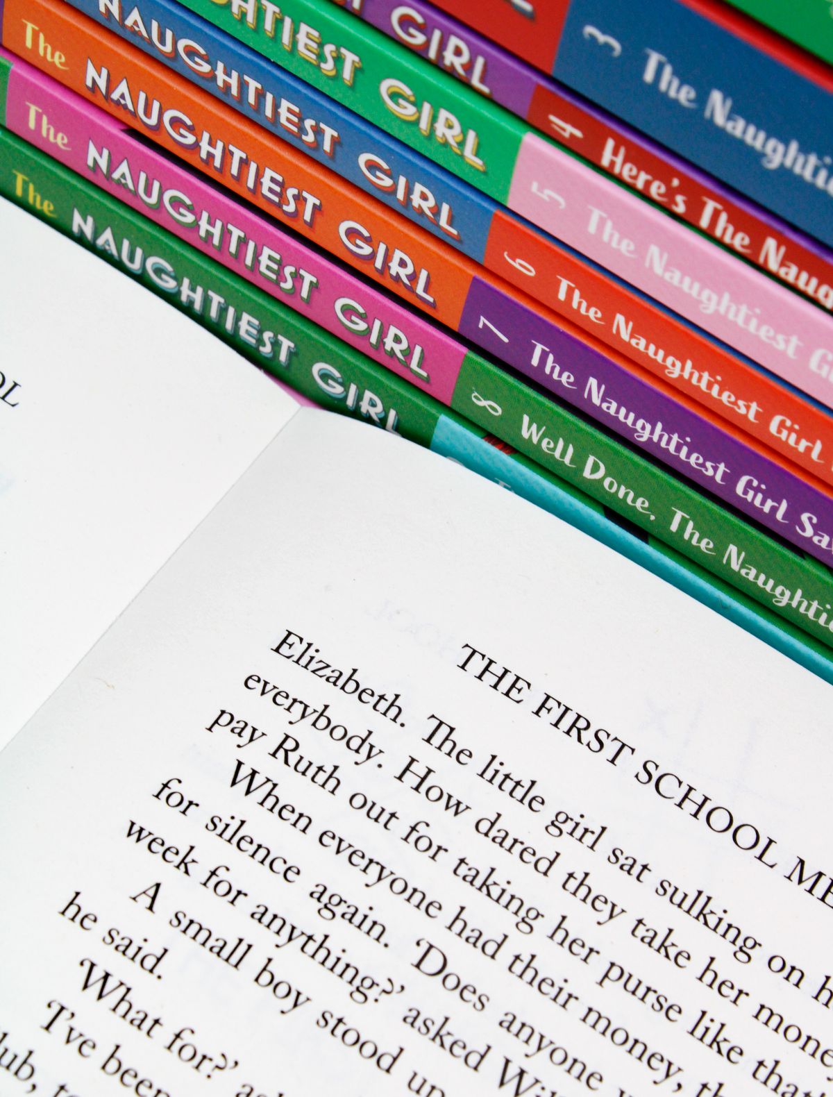 Enid Blyton The Naughtiest Girl 10 Book Collection | Classic Children's Fiction Series – Fun, Wholesome Chapter Books on Friendship & Learning