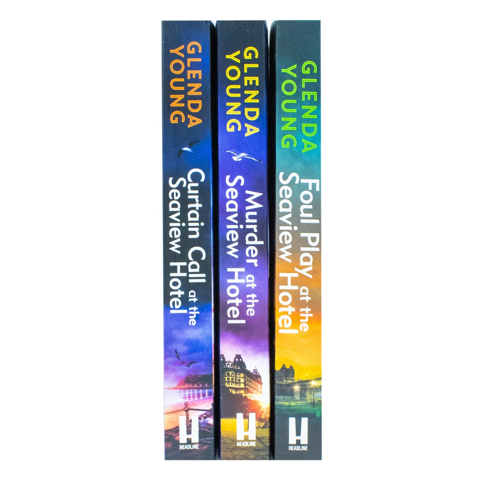 Helen Dexter Cosy Crime Mysteries 3-Book Collection by Glenda Young | Murder, Suspense & Thrillers at the Seaview Hotel | Bestseller Mystery Series