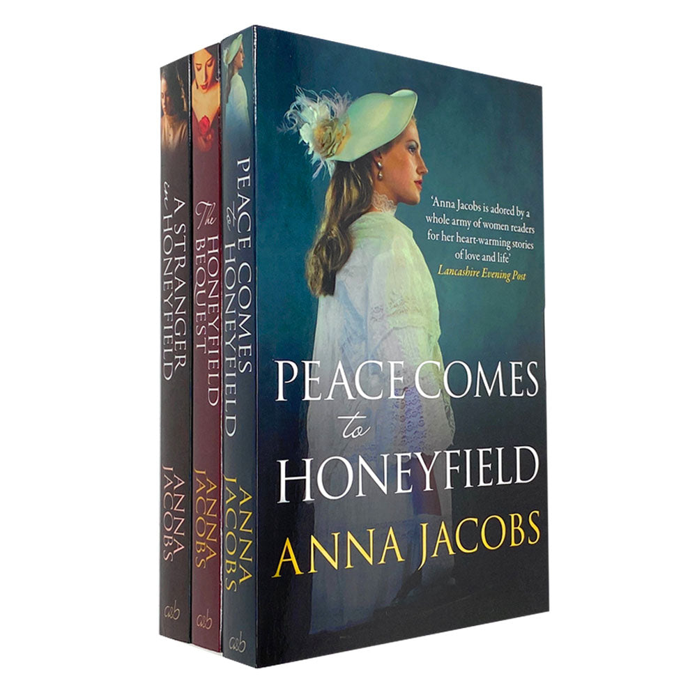 The Honeyfield Series 3 Books Collection Set by Anna Jacobs – Engaging Historical Fiction Paperback Book Pack, Captivating Storytelling & Drama