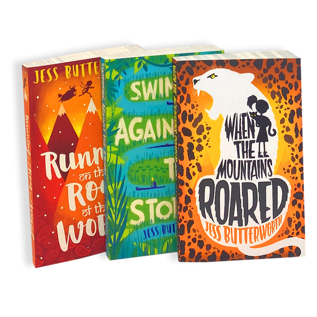 Jess Butterworth 3-Book Collection – Exciting Children's Adventure Stories | Outdoor Exploration, Nature & Imaginative Fiction for Young Readers