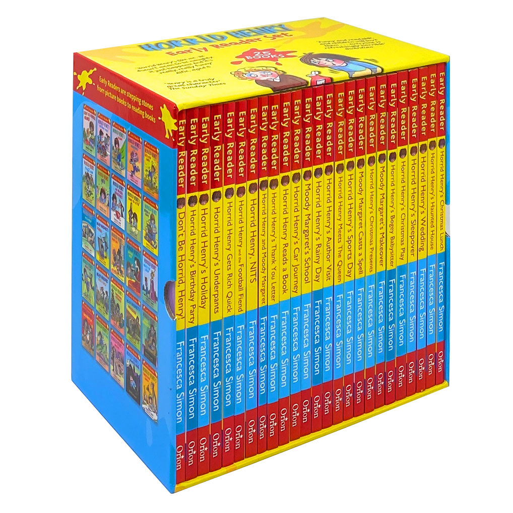 Horrid Henry Early Reader 25 paperback Book Collection Box Set by Francesca Simon | Fun & Adventurous Children's Stories| Bestselling Fiction for Kids