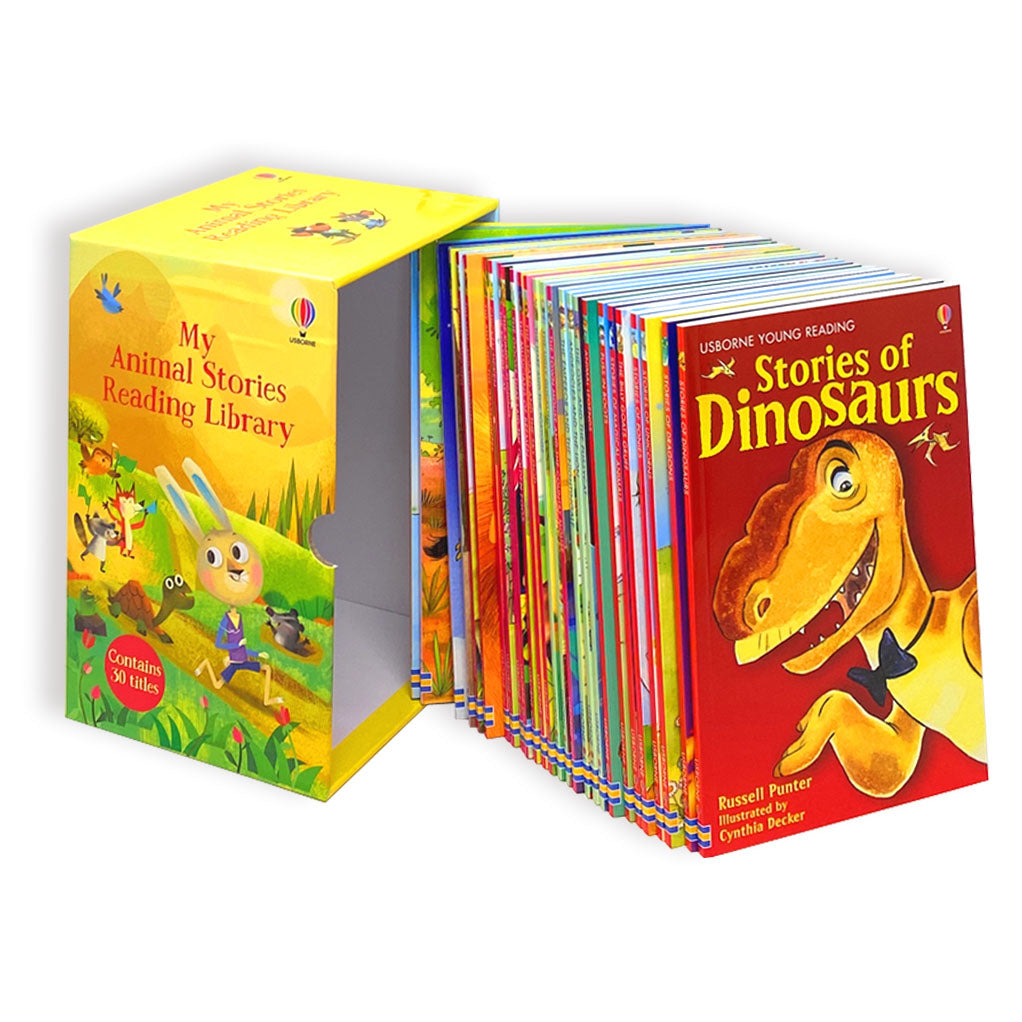 Usborne My Animal Stories Reading Library 30-Book Collection Box Set – Educational & Fun Animal Tales for Young Readers, Perfect for Kids' Learning