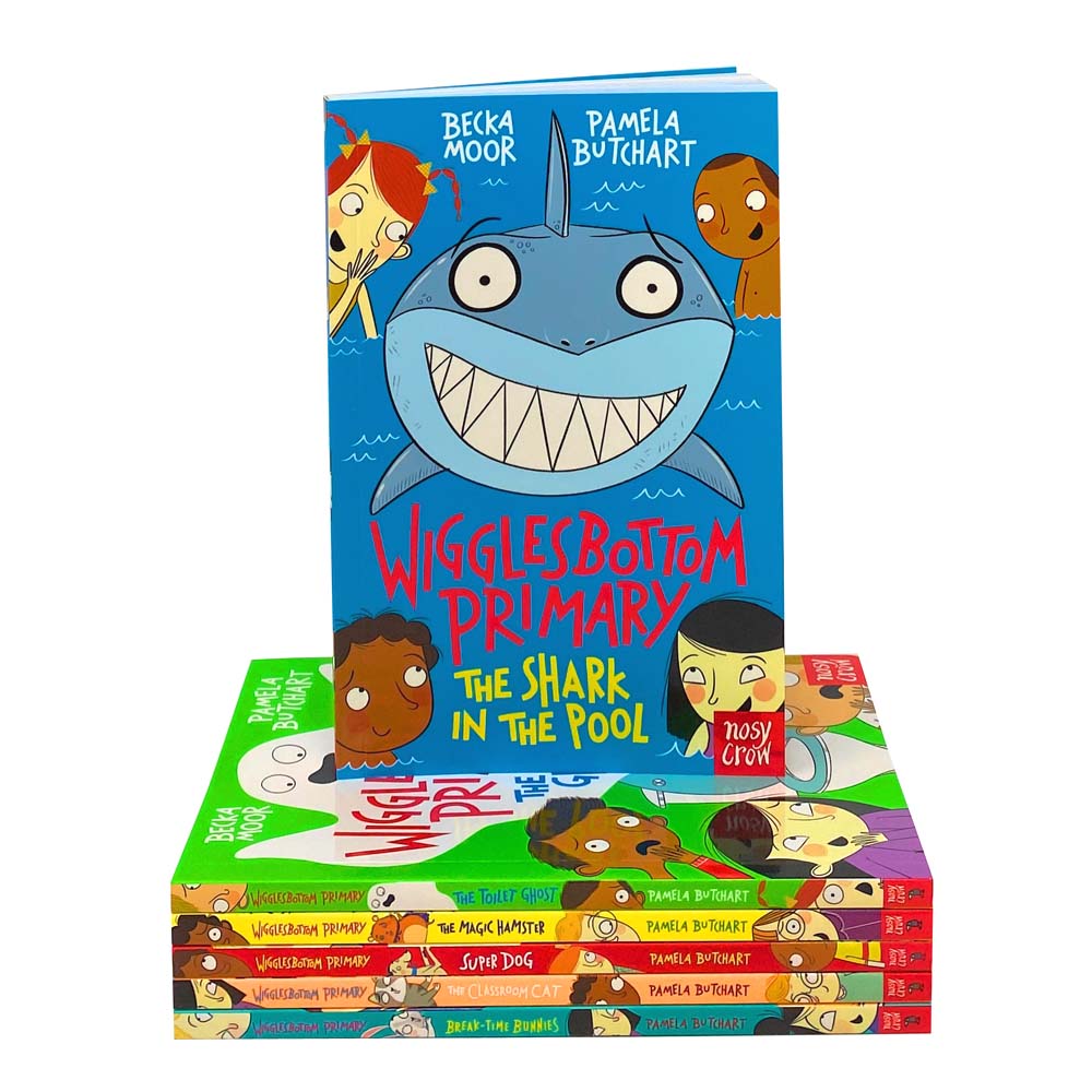 Wigglesbottom Primary Series by Pamela Butchart– 6 Book Collection Set | Fun & Hilarious Children's Fiction for 6+ years & School Adventures