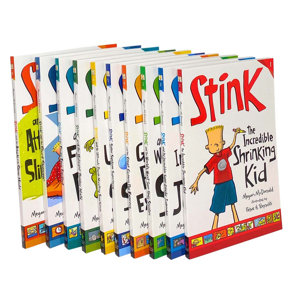 The Ultimate Stink-tastic Collection – 10 Book Box Set by Megan McDonald | Funny Children's Fiction, Kids' Humor, Adventure & Reading Fun