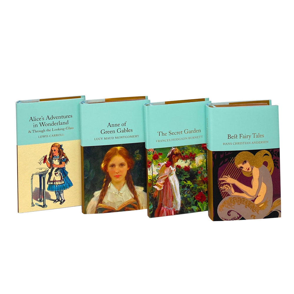 Children’s Classics Collection 4-Book Box Set | Anne of Green Gables, Fairy Tales, The Secret Garden, Alice’s Adventures – Kids' Hardcover Books