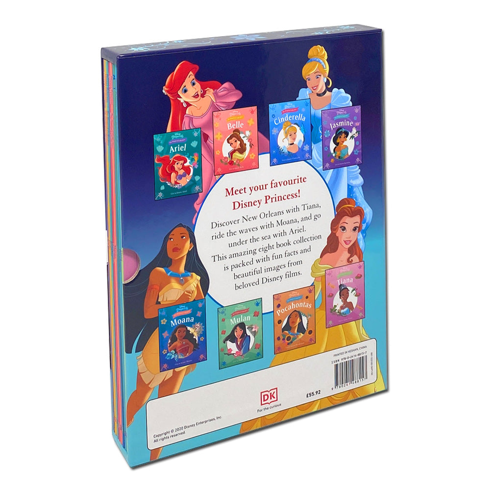 Disney Princess Magical Collection 8 Book Box Set – Moana, Cinderella, Jasmine & More | Fairy Tales, Adventure, Illustrated Stories for Kids Age 6+