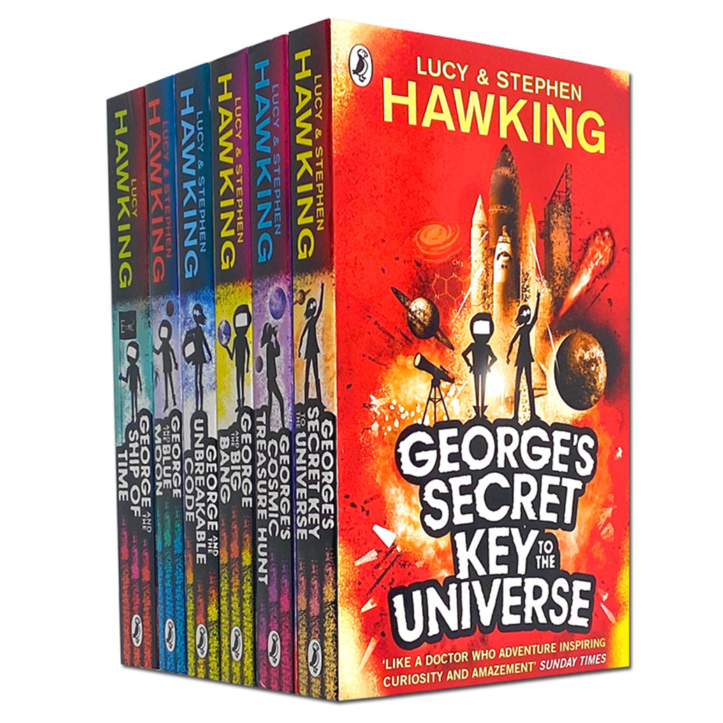 George's Secret Key to the Universe Complete 6-Book Collection | Fun & Educational Science Adventure Series for Kids by Stephen & Lucy Hawking