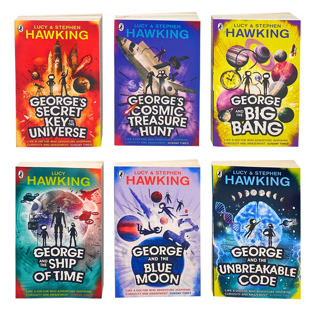 George's Secret Key to the Universe Complete 6-Book Collection | Fun & Educational Science Adventure Series for Kids by Stephen & Lucy Hawking