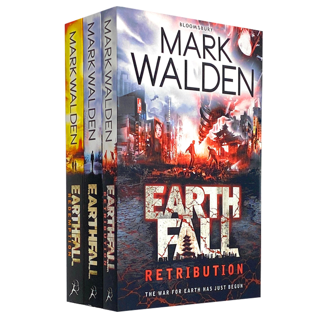 Mark Walden Earthfall Series 3 Collection Book: Gripping Young Adult Action Trilogy with Thrilling Dystopian Adventure and Suspense-Filled Novels
