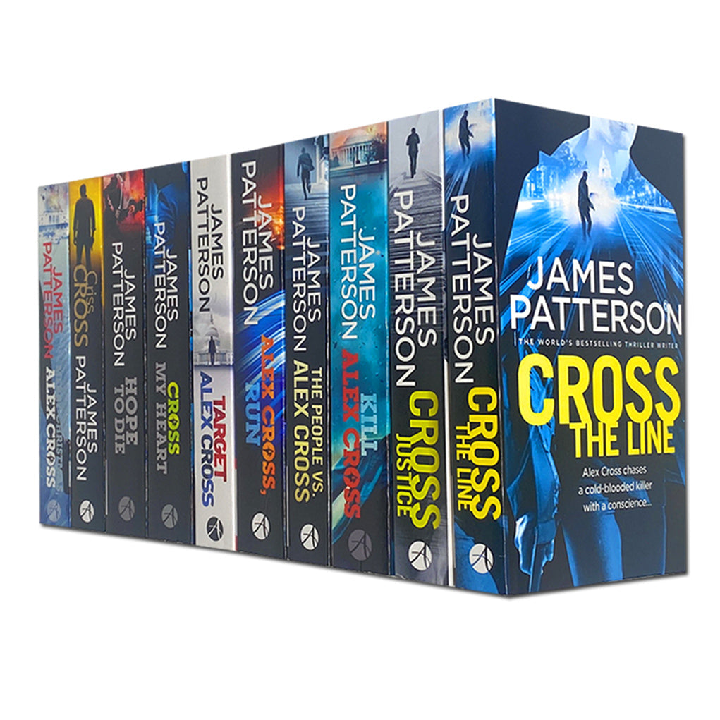 James Patterson Alex Cross Series 10 Books Collection Set