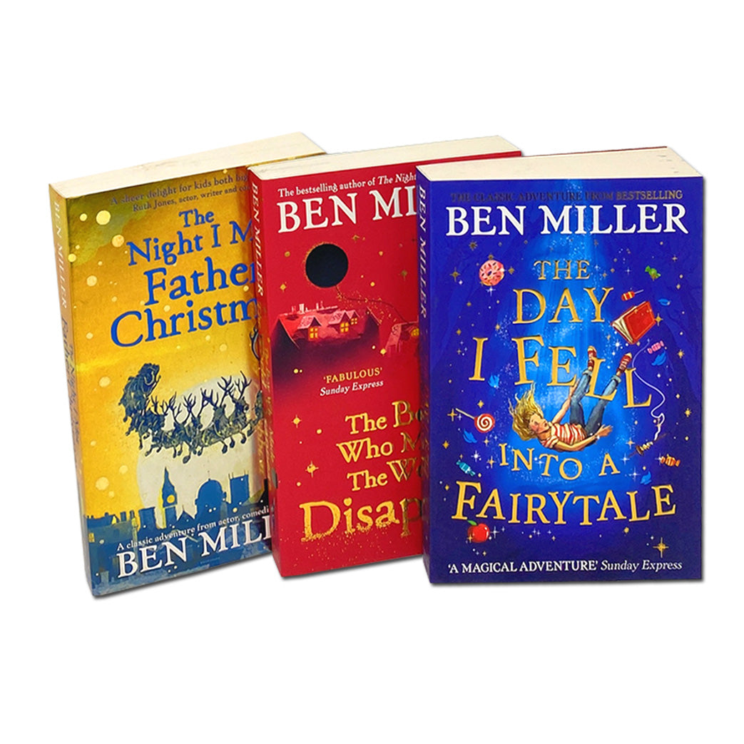 Ben Miller The Day I Fell Into a Fairytale 3 Books Collection Set | Magical Children's Fantasy, Adventure Stories, Fairytales, Fun Reading for Kids