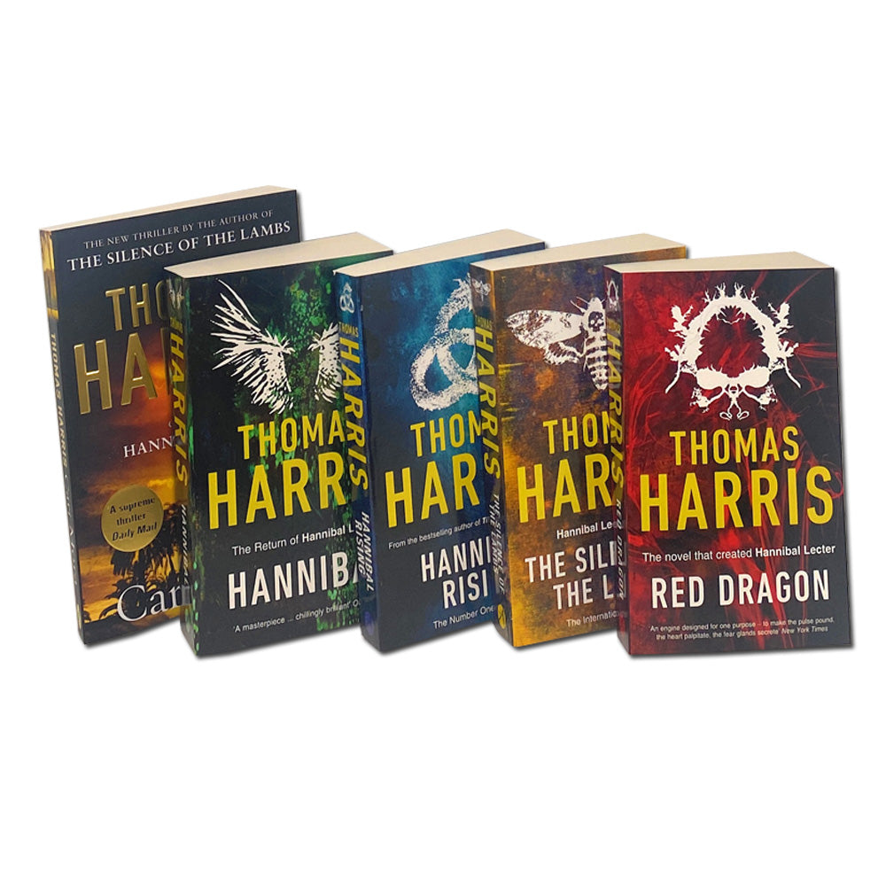 Cari Mora and Hannibal Lecter Series Collection 5 Books Set by Thomas Harris – Crime Thriller Book Set Featuring for Mystery & Suspense Fans