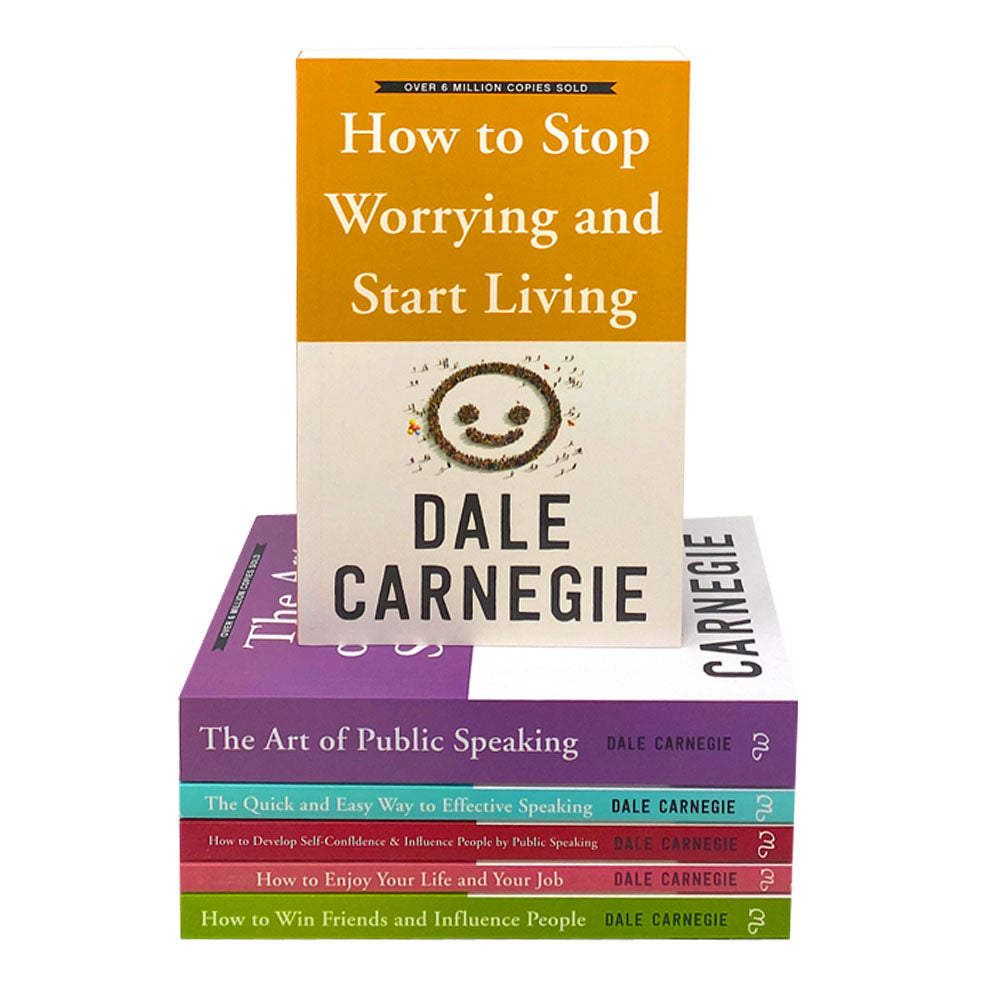 Dale Carnegie Personal Development 6-Book Collection: Master Public Speaking, Confidence, Leadership, Success, Communication, Habits, and Motivation