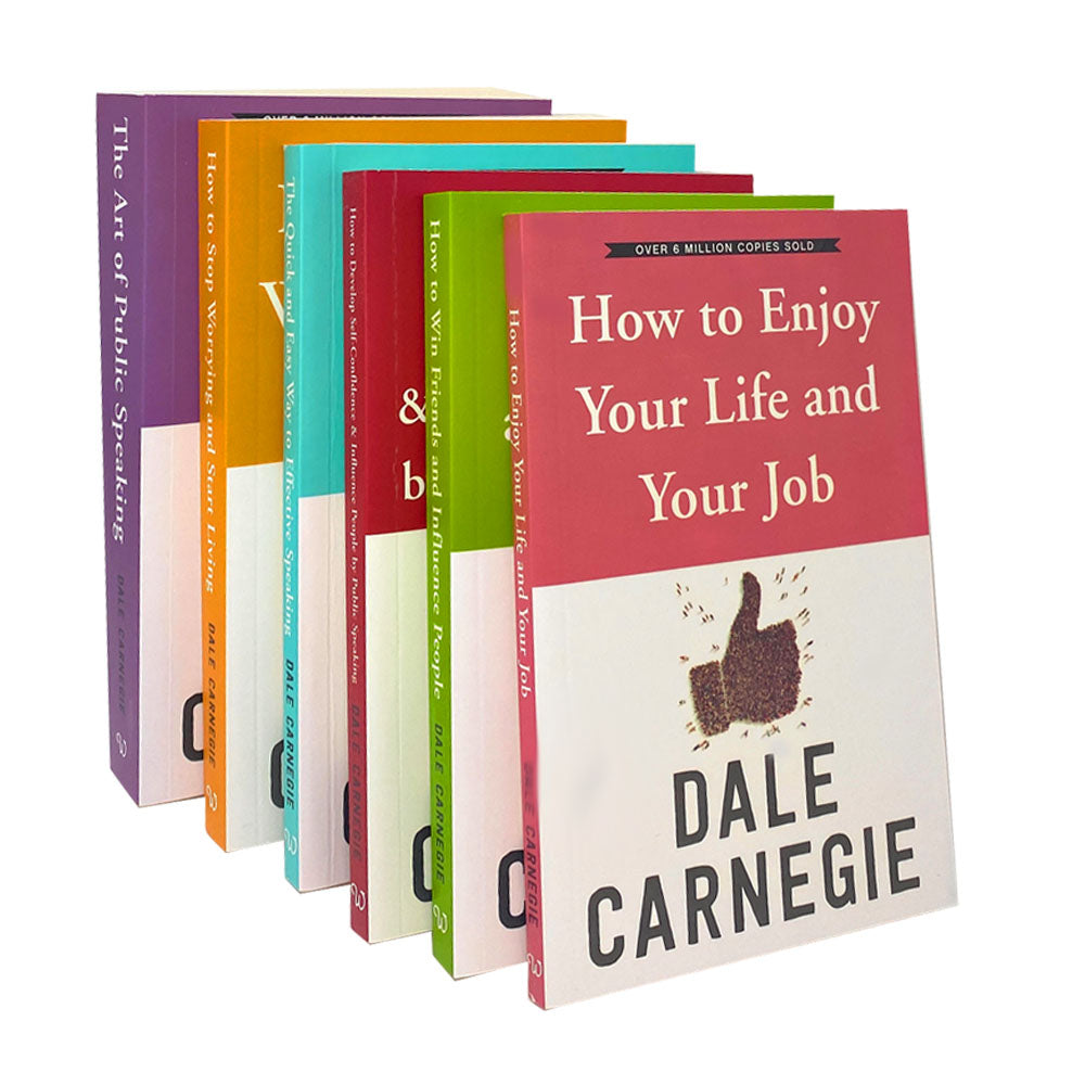 Dale Carnegie Personal Development 6-Book Collection: Master Public Speaking, Confidence, Leadership, Success, Communication, Habits, and Motivation