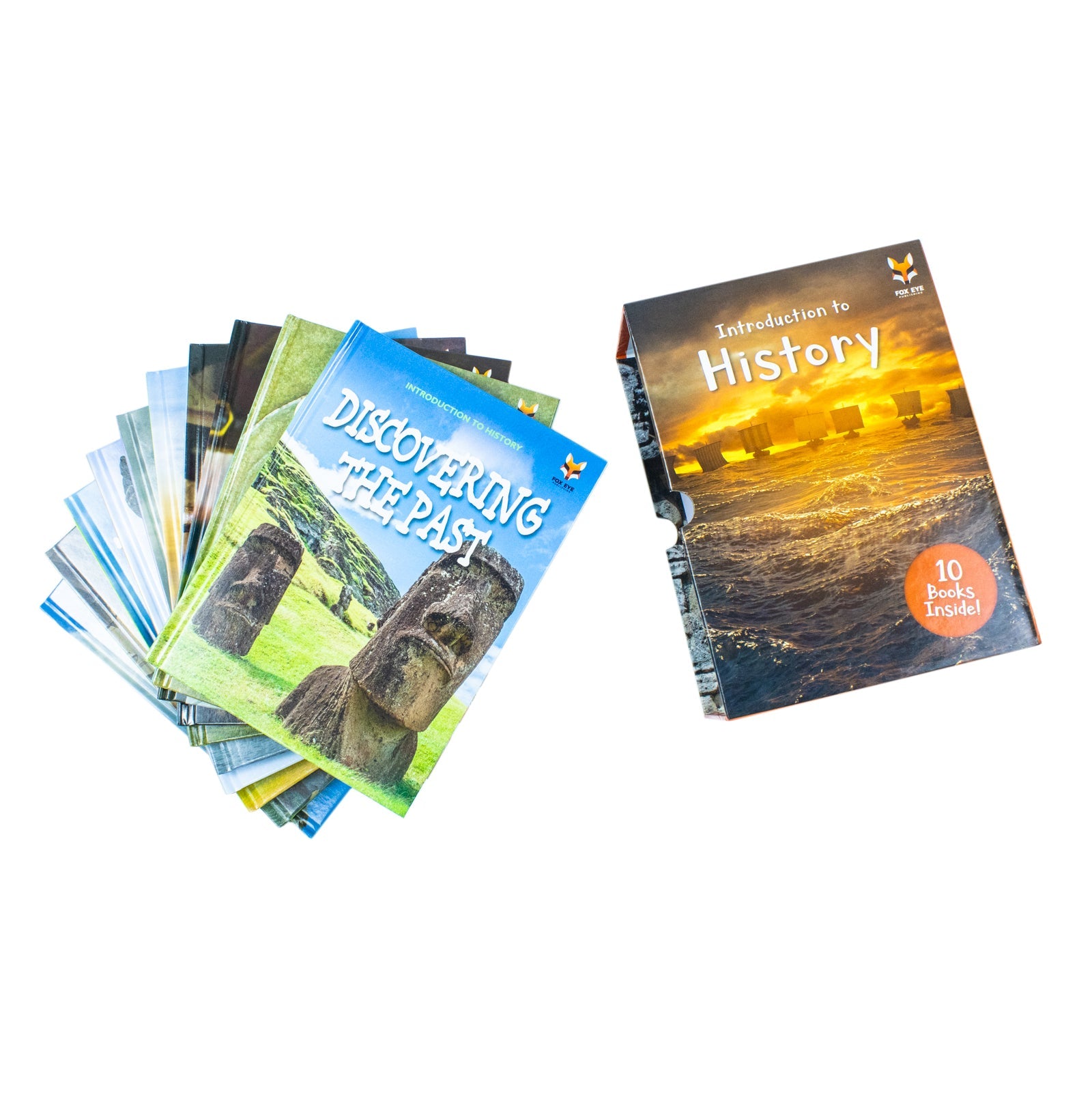 Children Introduction To History For Beginners (Series 1) 10 Hardback Book Collection Set: (Ancient China, Celts, Discovering The Past, Ancient Greeks, Industrial Revolution, The Maya, Romans)