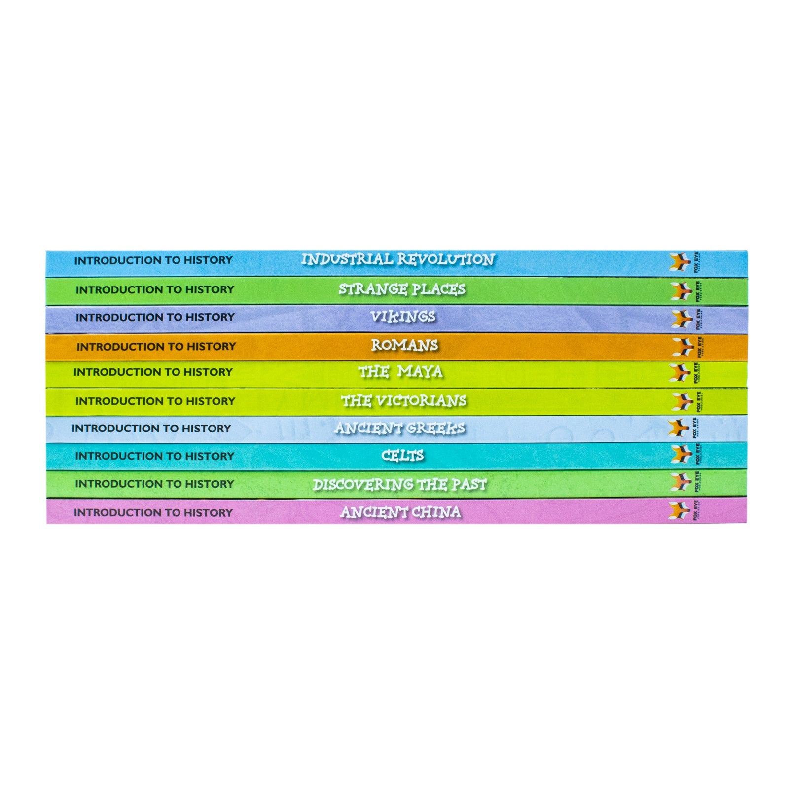 Children Introduction To History For Beginners (Series 1) 10 Hardback Book Collection Set: (Ancient China, Celts, Discovering The Past, Ancient Greeks, Industrial Revolution, The Maya, Romans)