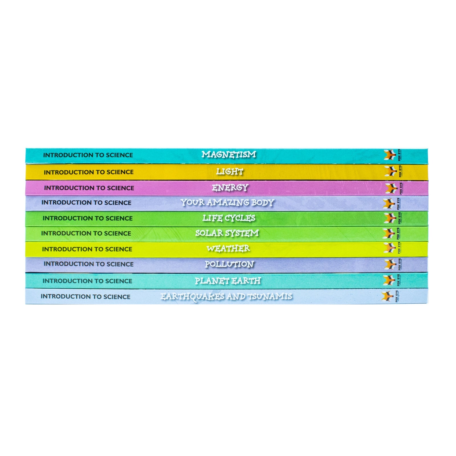 Children Introduction To Science For Beginners (Series 2) 10 Hardback Book Collection Set: (Energy, Life Cycles, Light, Magnetism, Pollution, Planet ... Solar System, Weather, Your Amazing Body)