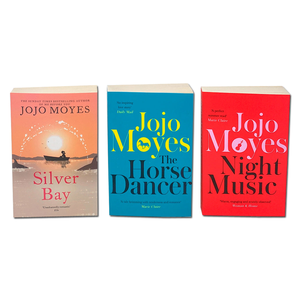 Jojo Moyes Collection 3 Books Set (The Horse Dancer, Silver Bay, Night Music)