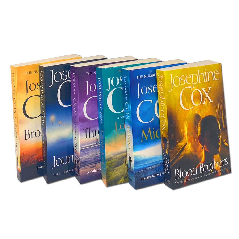 Josephine Cox 6 Book Collection Set – Fiction Drama Novels Series with Blood Brothers, Midnight, Lonely Girl by HarperCollins Author