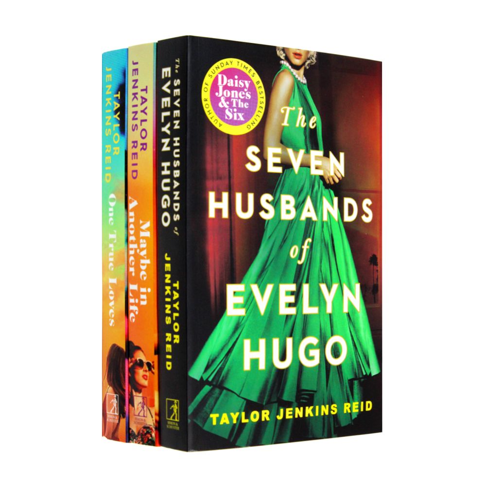 Taylor Jenkins Reid 3 Book Collection Set – Seven Husbands, Maybe in Another Life, One True Loves – Romance Bestsellers, Emotional, Character-Driven