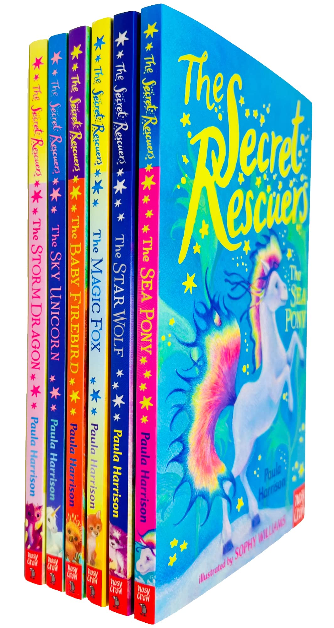 The Secret Rescuers Series Books 1-6 Collection by Paula Harrison – Magical Children's Fantasy Adventures with Animals & Rescue Missions