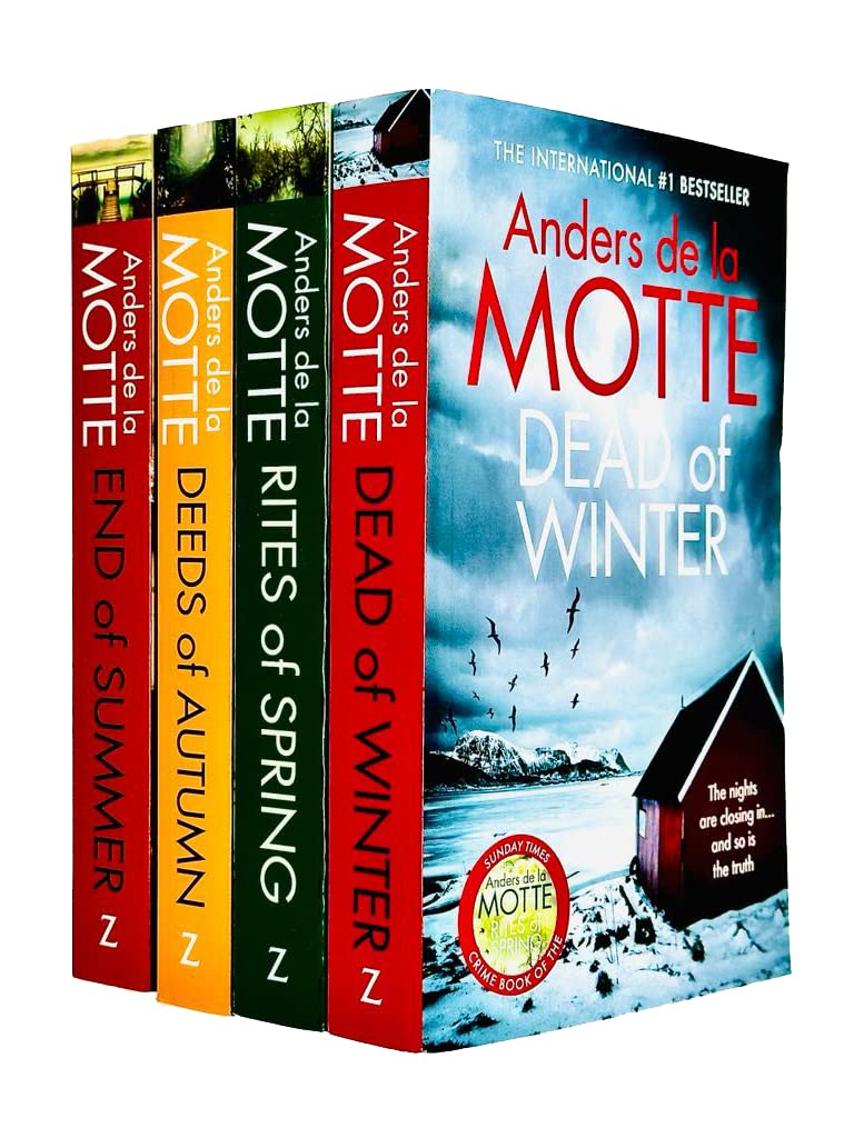 Seasons Quartet Series Collection 4 Book Set by Anders De la Motte | Paperback