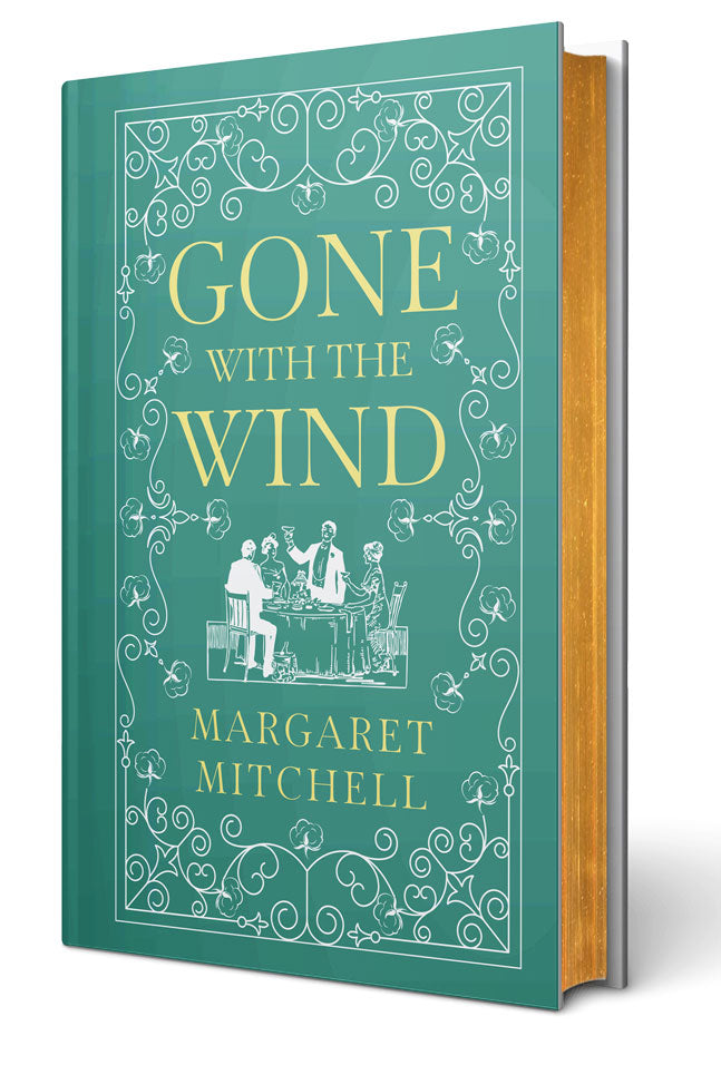 Gone with the Wind by Margaret Mitchell Leather Bound Book – Classic American Literature, Collectible Edition, Timeless Historical Romance Novel