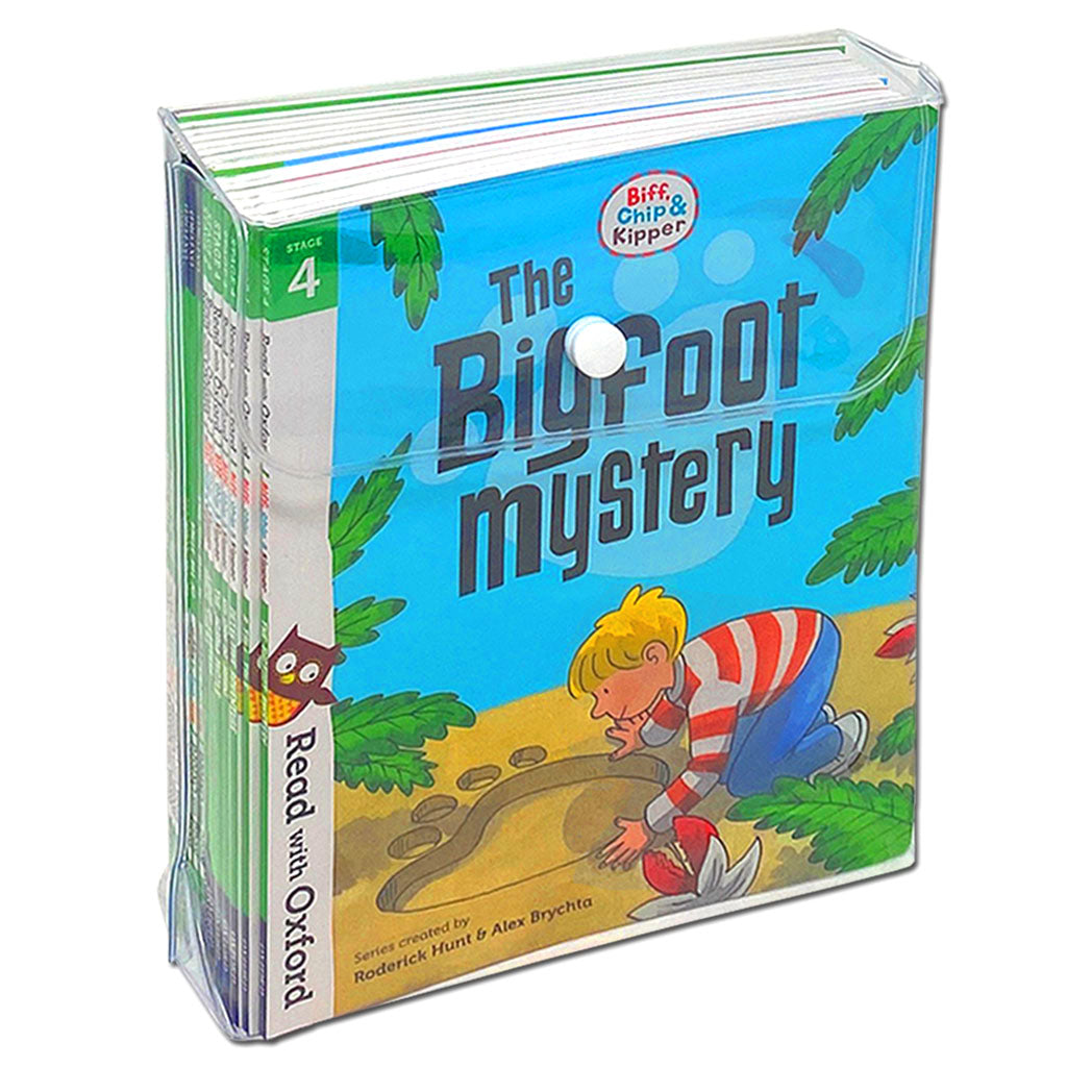 Biff, Chip and Kipper Stage 4 Read with Oxford 5+: 16 Book Children’s Collection | Early Readers, Educational Kids Fiction, Literacy Set
