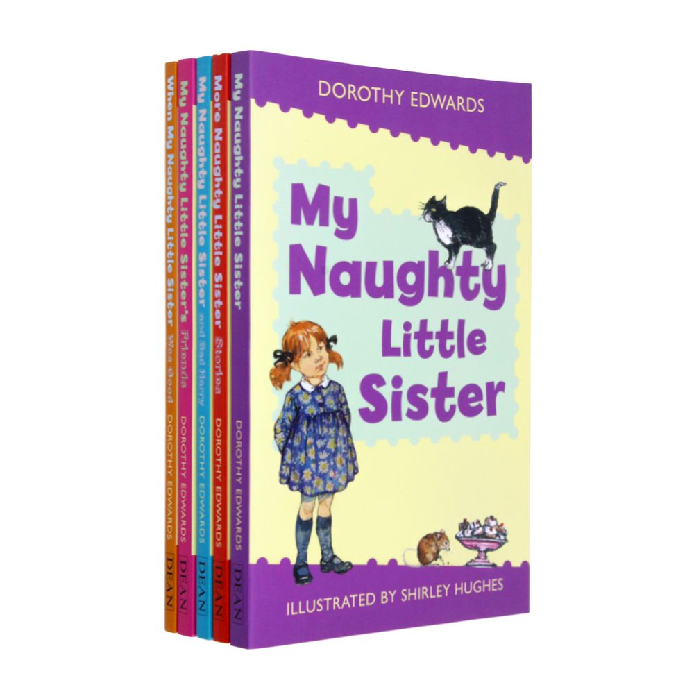 My Naughty Little Sister Series Collection by Dorothy Edwards– 5 Book Set | Humorous Children's Stories| Fun Reading for Kids & Young Readers
