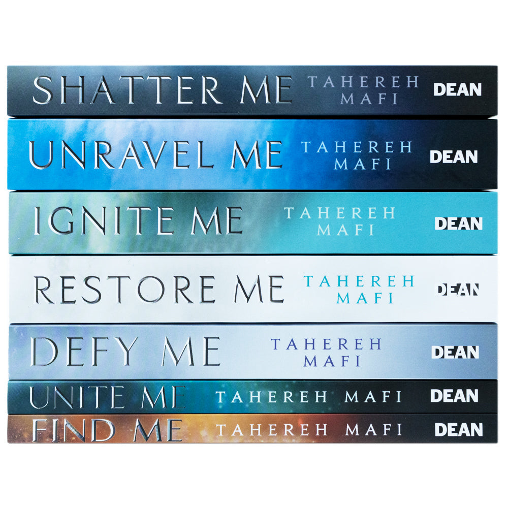 Shatter Me Series 7 Book Set by Tahereh Mafi |Bestselling YA Dystopian Romance, Teen Fiction, Adventure, Suspense & Love Story Collection
